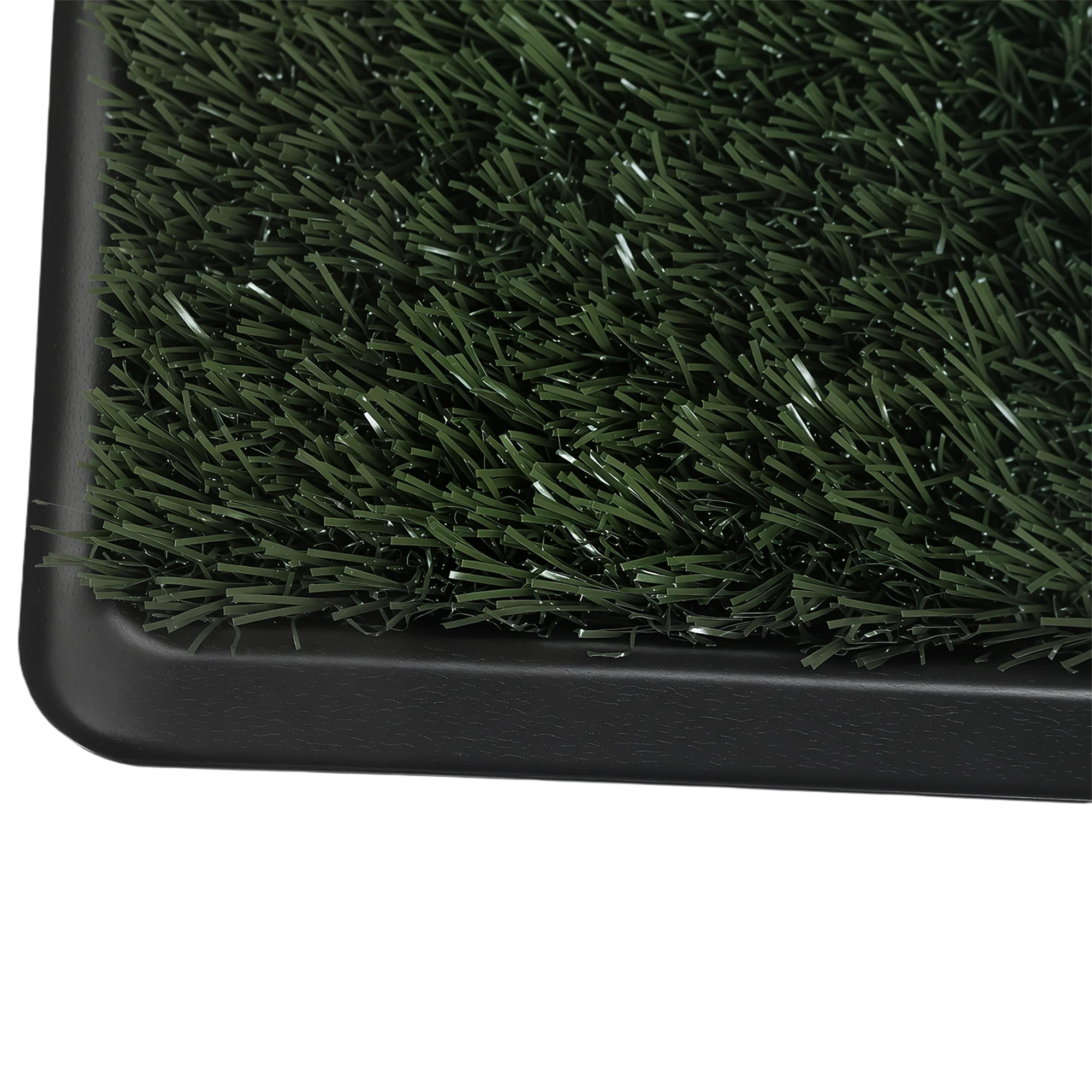 Pawhut Inodoro Para Perros Con Césped Artificial Bandeja Y Drenaje 63x50,5 Cm - Image 4