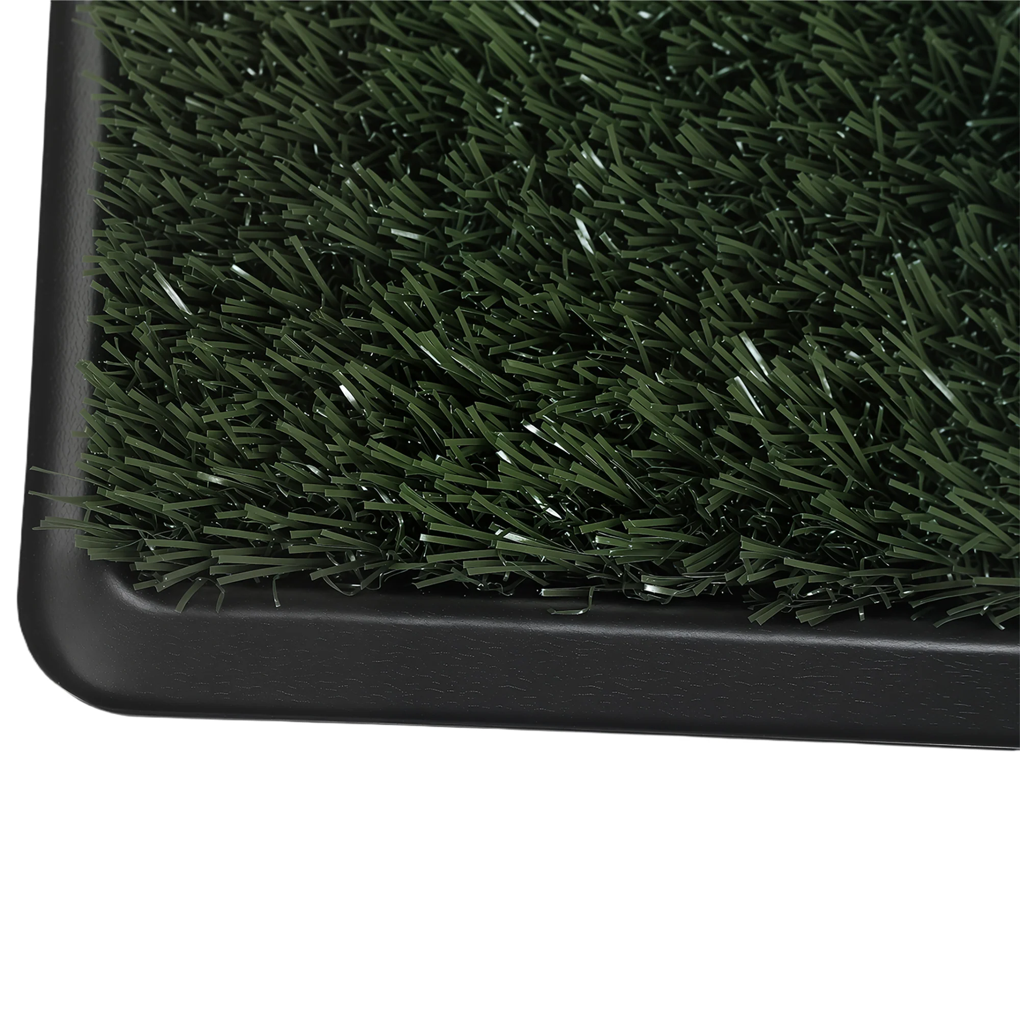 Pawhut Inodoro Para Perros Con Césped Artificial Bandeja Y Drenaje 76x50,5 Cm - Image 4