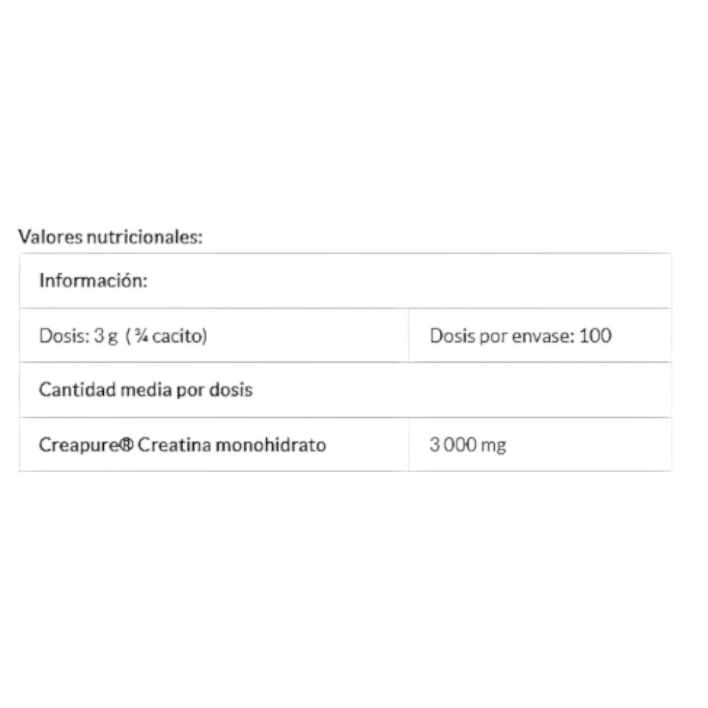Performance Creatine Creapure 300 Gr - Image 2