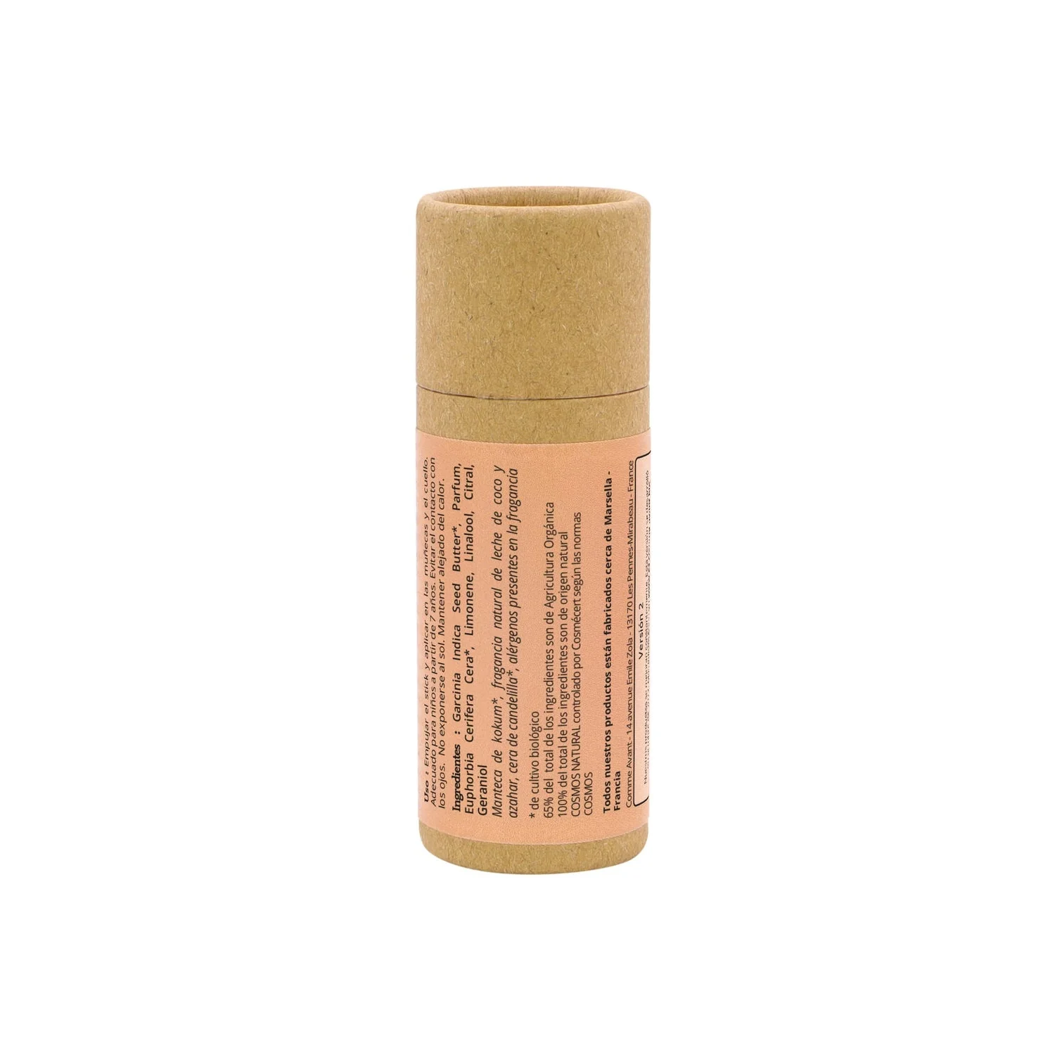 Perfume sólido dulce y afrutado con manteca de kokum Leche de coco y Azahar Comme Avant 20 ml - Image 2