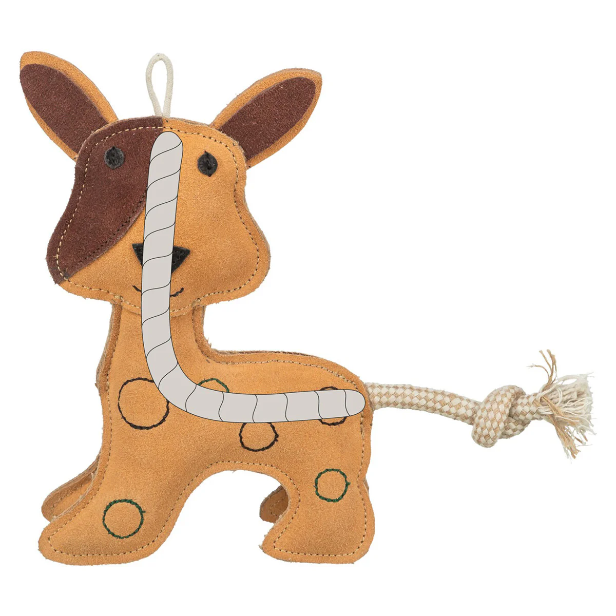 Perro standing cuero Trixie 25 cm marrón - Image 2