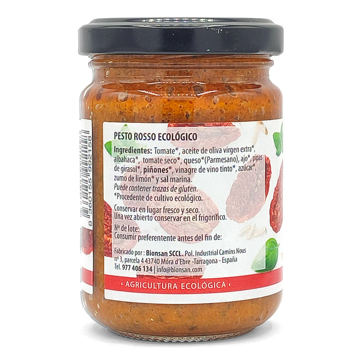 Pesto Rosso Eco Bionsan 140g - Image 3