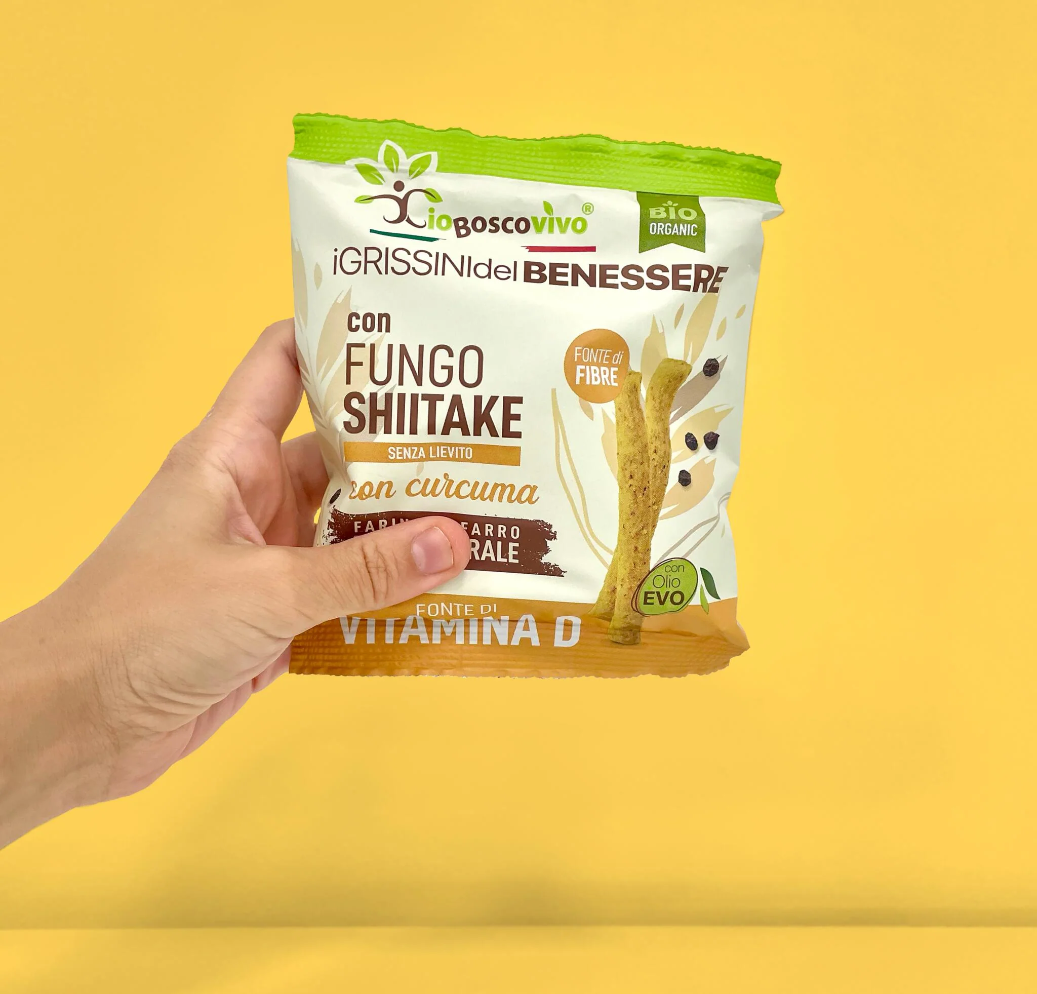 Picos Con Cúrcuma Y Shiitake Bio 50g - Image 3