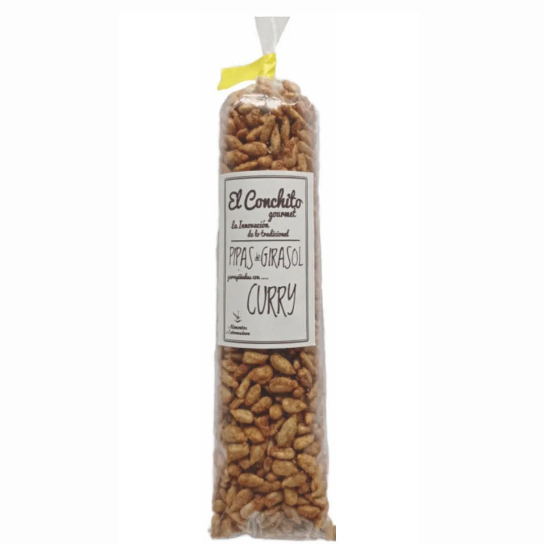 Pipas Garrapiñadas Con Curry Paquete 100 G