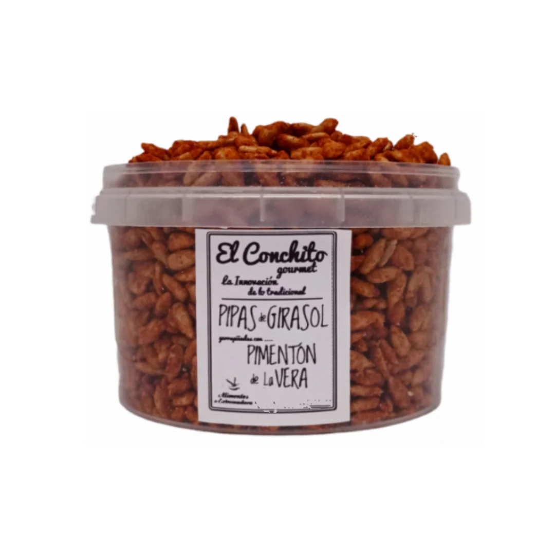 Pipas Garrapiñadas Con Pimentón Agridulce De La Vera Tarrina 240 G