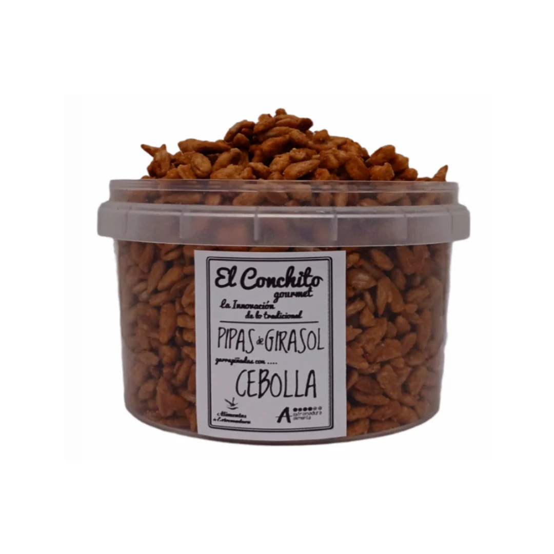 Pipas Garrapiñladas Con Cebolla Tarrina 240 G