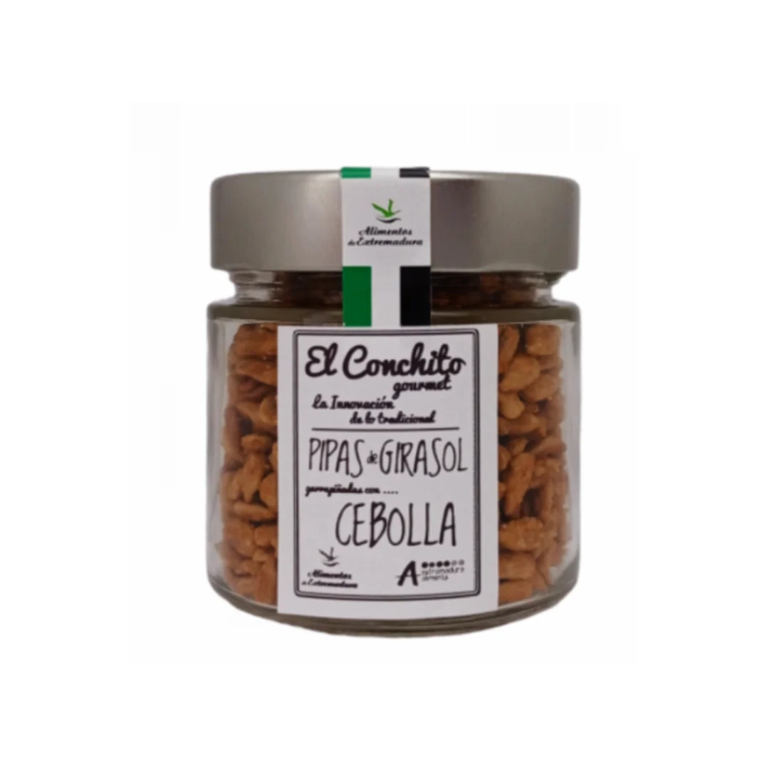 Pipas Garrapiñladas Con Cebolla Tarro De Cristal 100 G