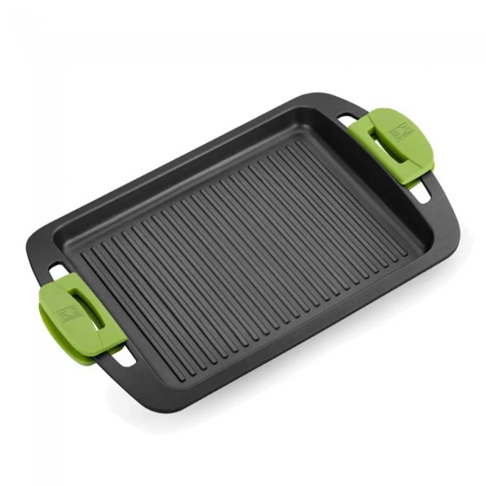 Plancha Asar Rayas Prior 40 Cm