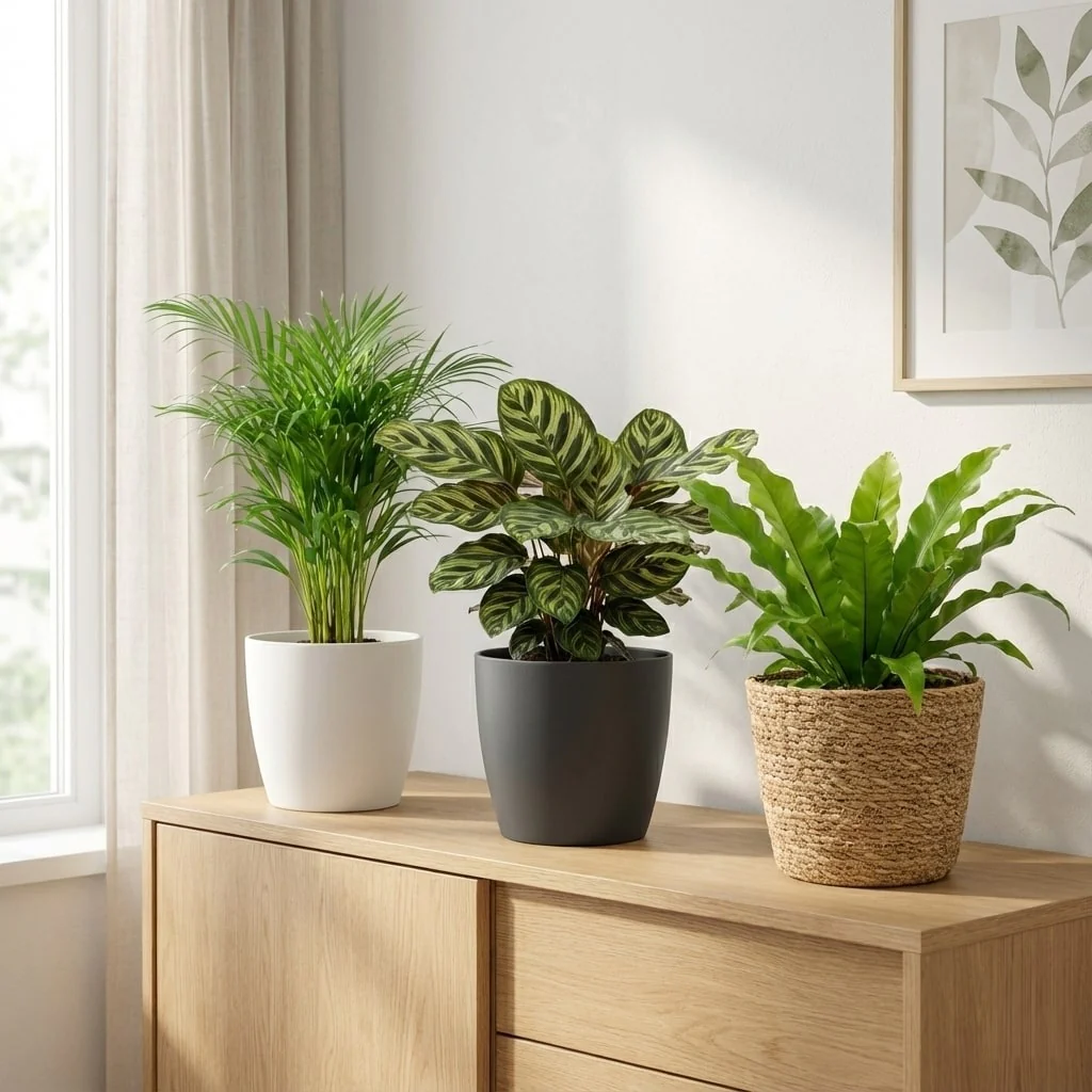 Plantas Purificadoras 6 Unidades - Maceta Blanca De Plástico - Ø12 Cm - Image 2