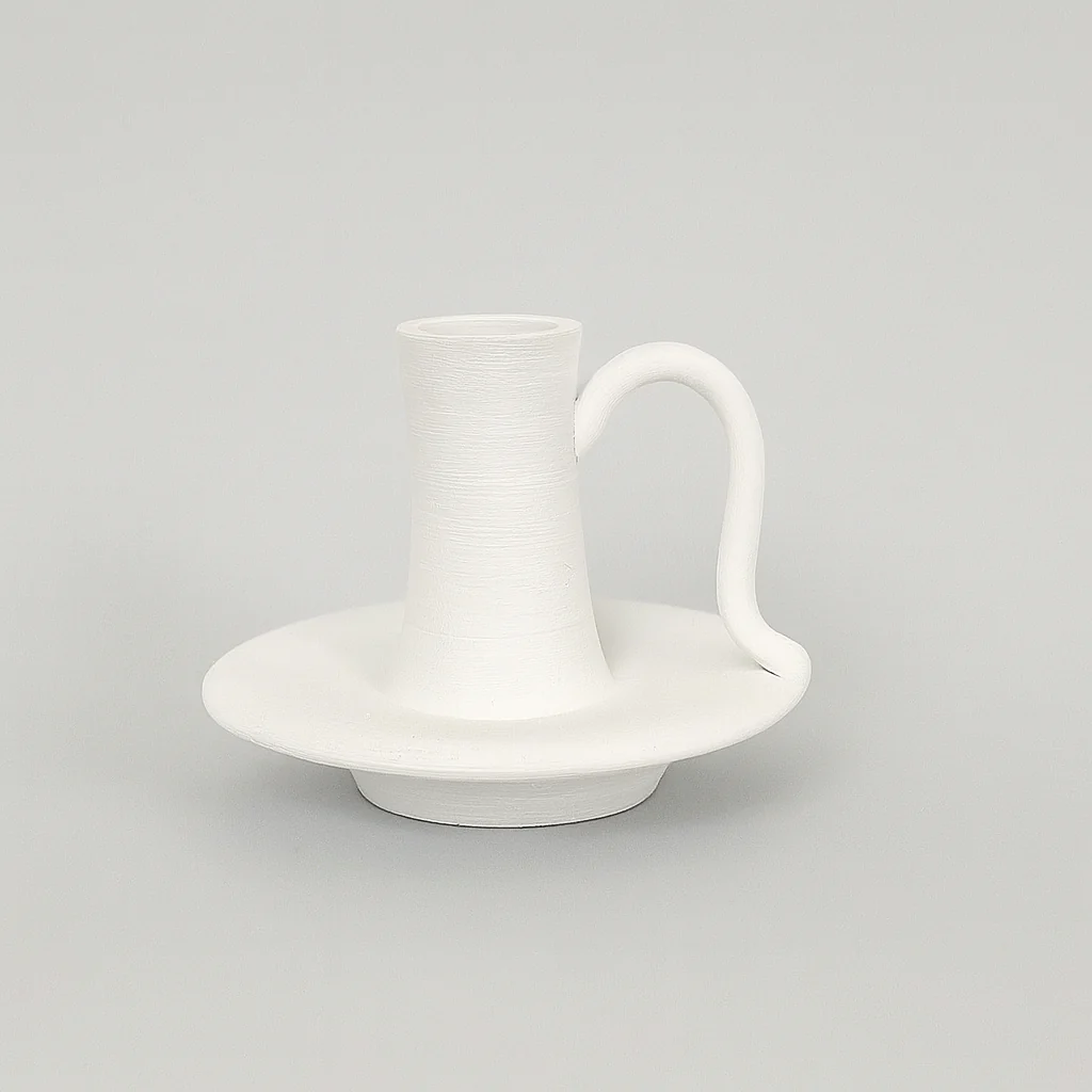 Portavelas Modelo Nº9 Blanco - Image 2