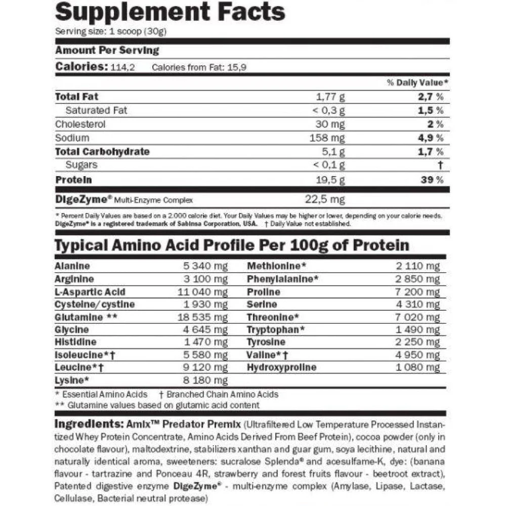 Predator Protein 2 Kg Galleta - Image 2