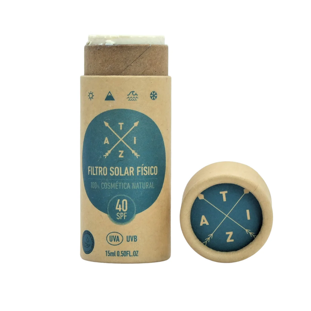 Protector Solar Físico Blanco Bio/nat Tiza 15ml