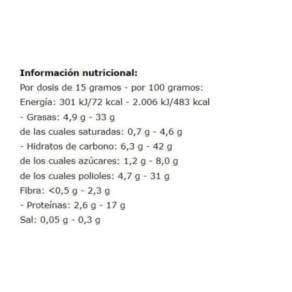 Protein Cream 400 Gr Cacao - Avellana - Image 2