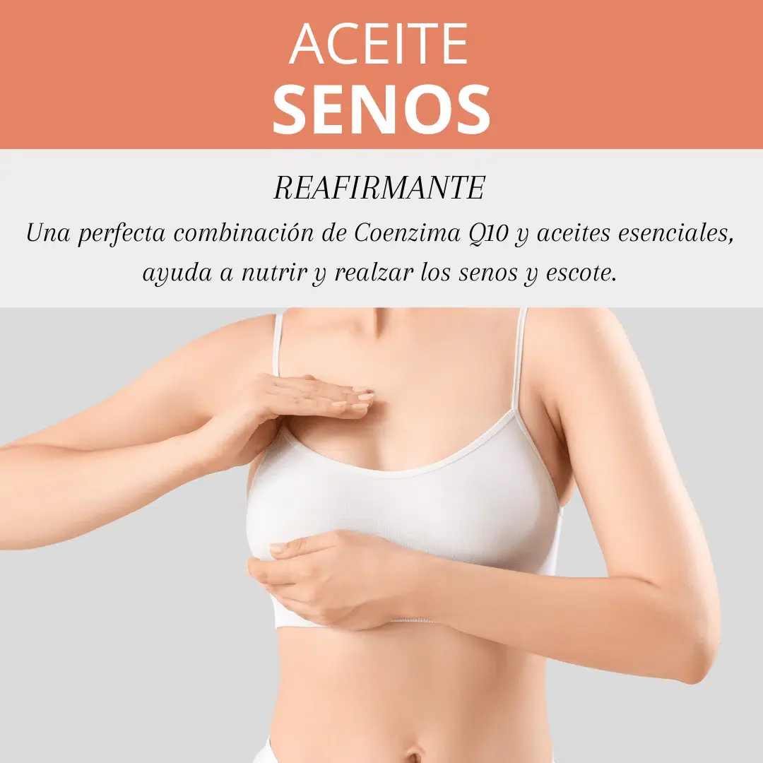 QKnatur - Aceite Para Senos Reafirmante 100 ml. Realza Y Tonifica Los Senos. Para Escote Y Pecho Con Q10 - Image 2