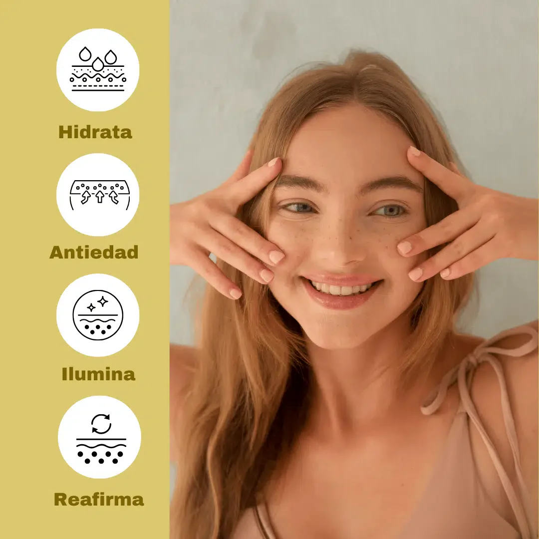 QKnatur - Baku Radiance Crema Facial Antiarrugas Con Bakuchiol, Vit C Y Q10 – Reafirma, Unifica Y Revitaliza – 50 Ml - Image 2