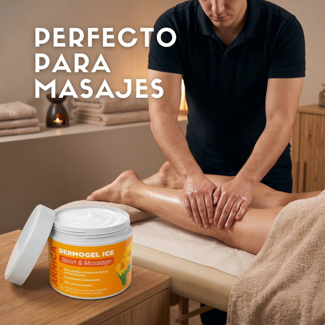 QKnatur Gel Crema Árnica Montana 300 ml - Efecto Frio. Para Masajes Musculares Y Articulaciones - Extracto De Árnica - Image 3