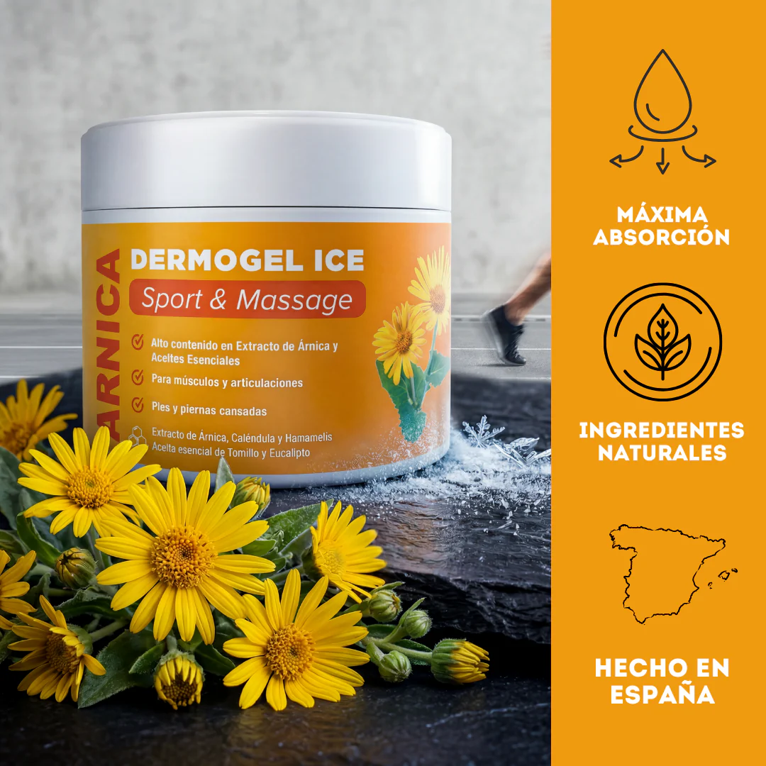 QKnatur Gel Crema Árnica Montana 300 ml - Efecto Frio. Para Masajes Musculares Y Articulaciones - Extracto De Árnica - Image 5