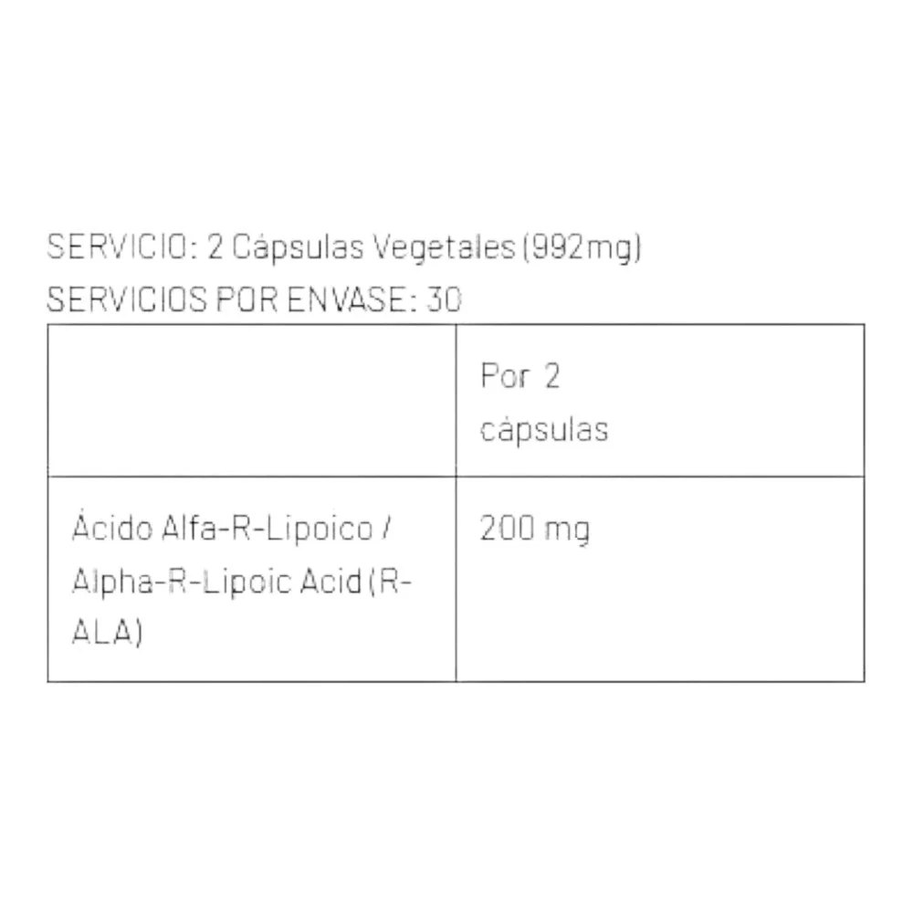 R-ala 60 Caps - Image 2