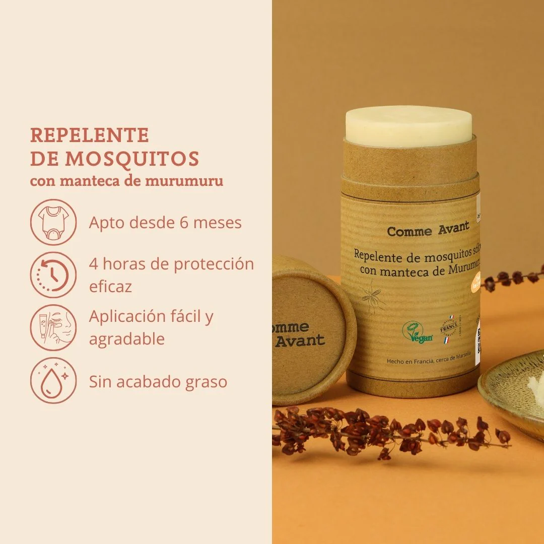 Repelente De Mosquitos Sólido Con Manteca De Murumuru - Image 6