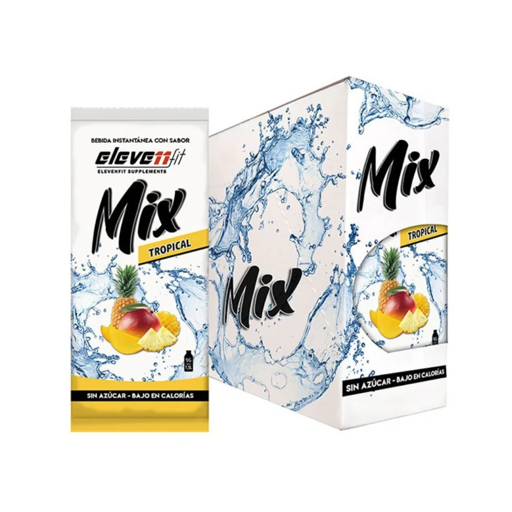 Saborizante Mix Sabor Tropical 24 Sobres de 9g Eleven Fit