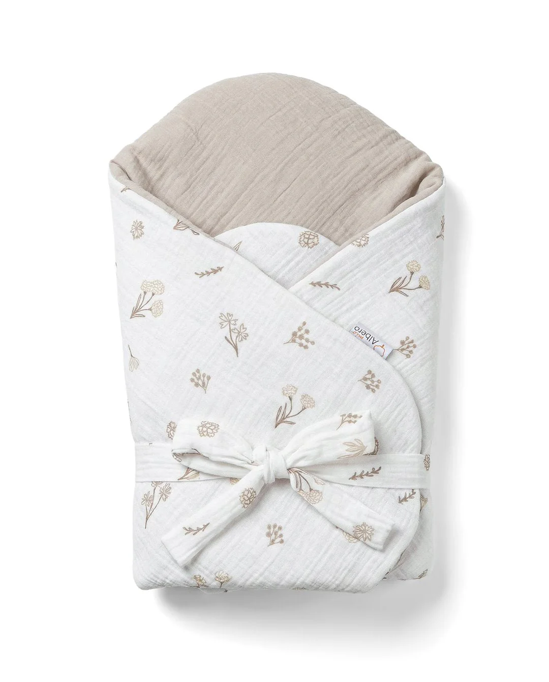 Saco Capazo 4 En 1 Muselina Wild Flowers