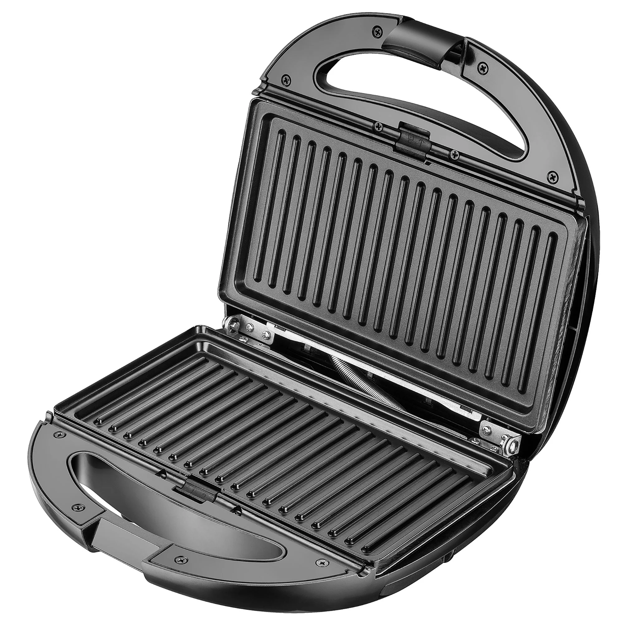 Sandwichera 6 En 1 Gofrera Grill-plancha, Galletas, Bandejas Intercambiables Antiadherentes Camry Cr3057 1200w - Image 6