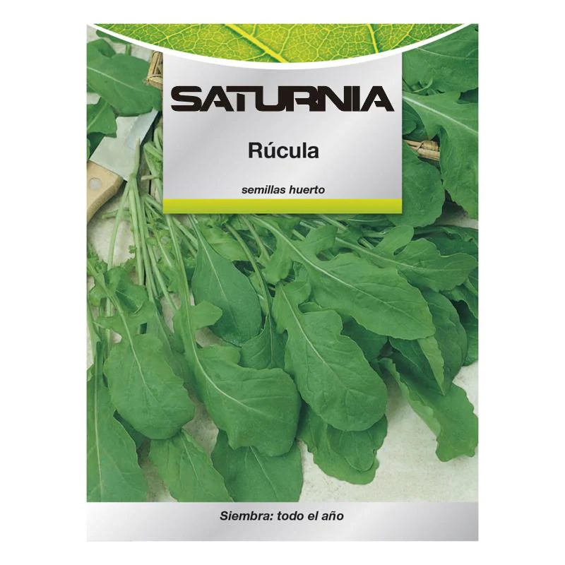 Semillas Rucula (9 Gramos) Semillas Verduras, Horticultura, Horticola, Semillas Huerto.