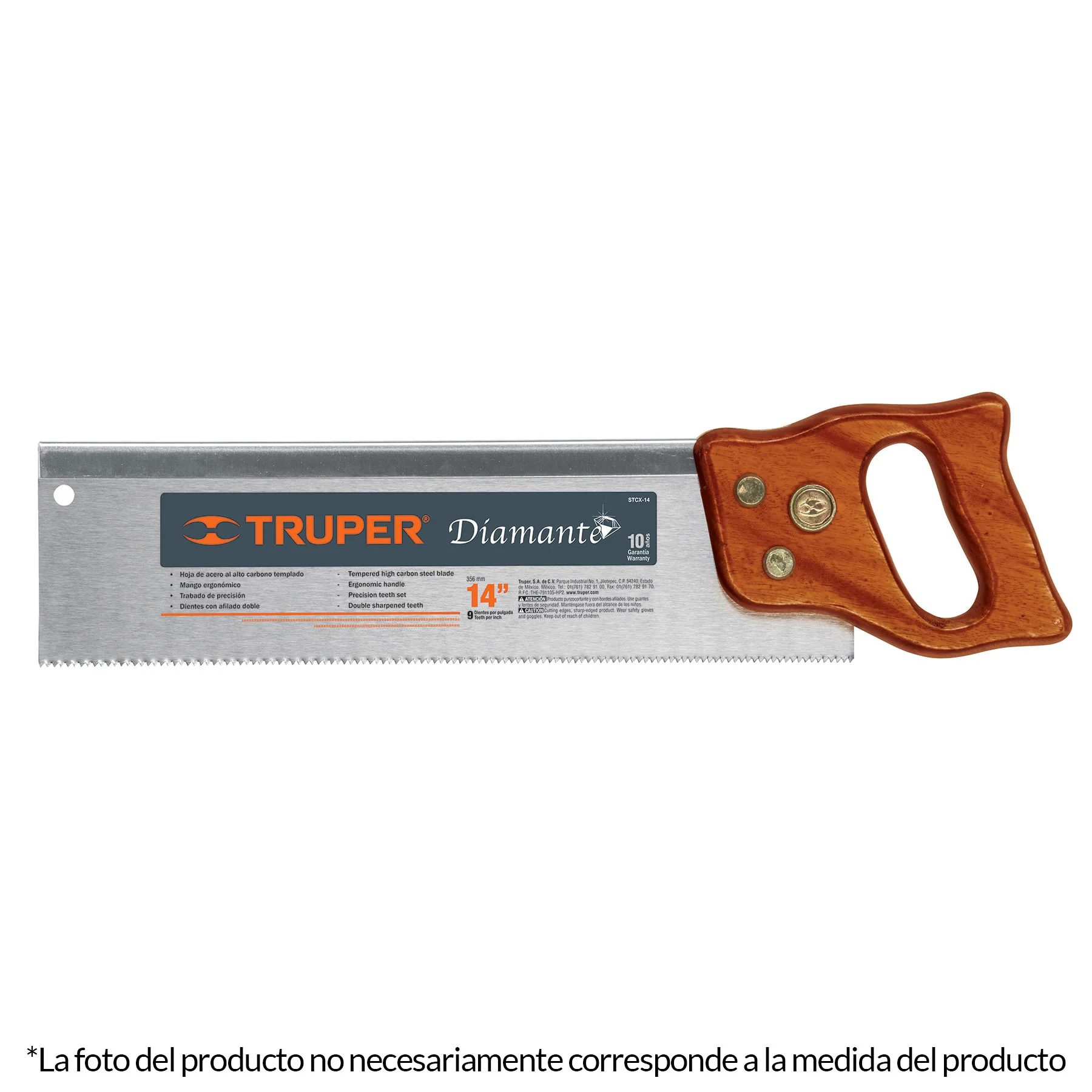 Serrucho De Costilla 9 Dpp - 30 Cm