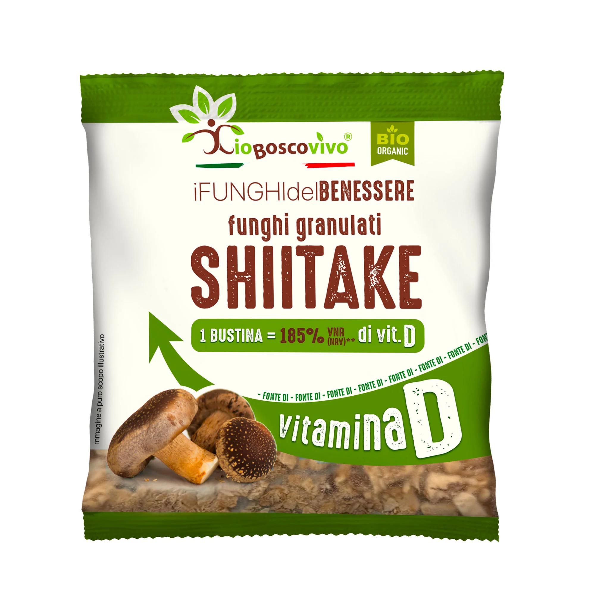 Setas Shiitake En Granulados Bio 8g