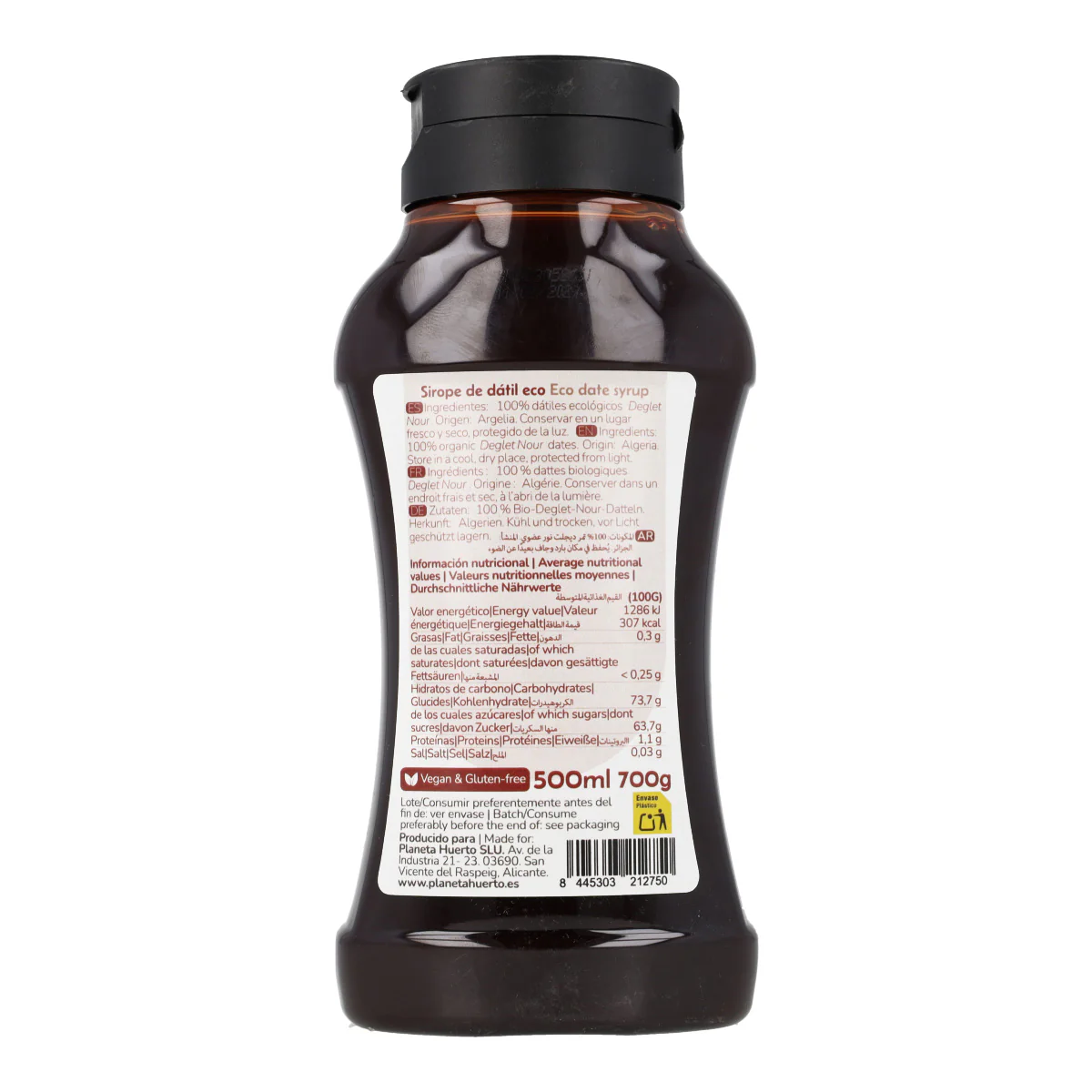 Sirope de dátil Planeta Huerto 500 ml - Image 2