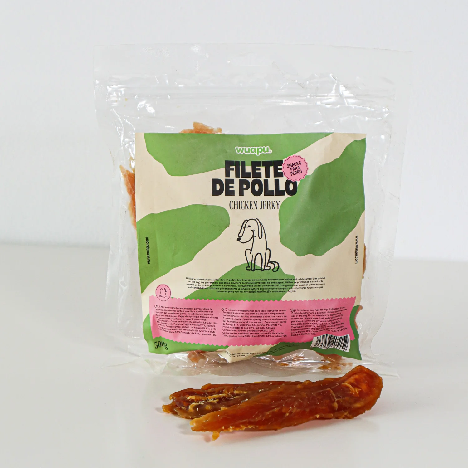 Snack Natural Para Perro Filete De Pollo Desecadas Wuapu 500gr - Image 5