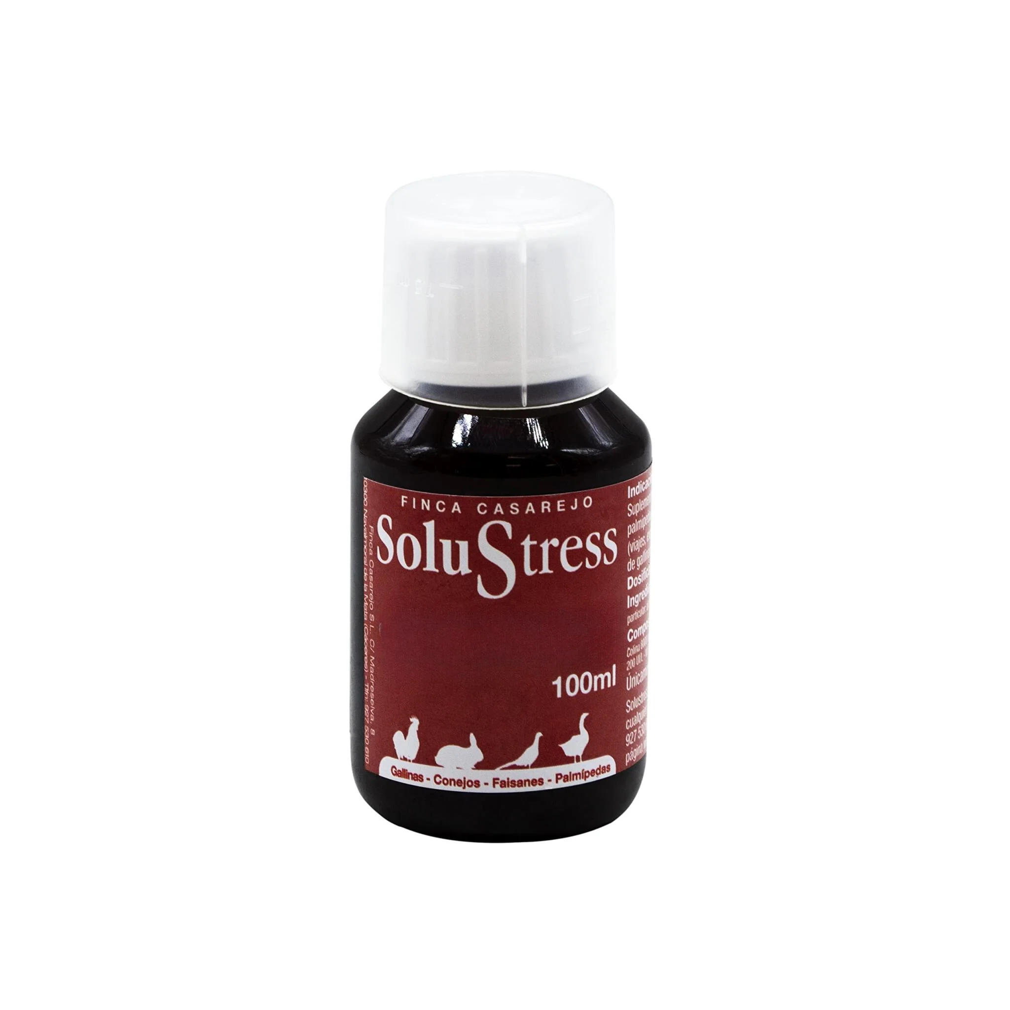 SoluStress - Apoyo nutricional a los animales después de viajes y otras situaciones de estrés - Producto 100 % natural