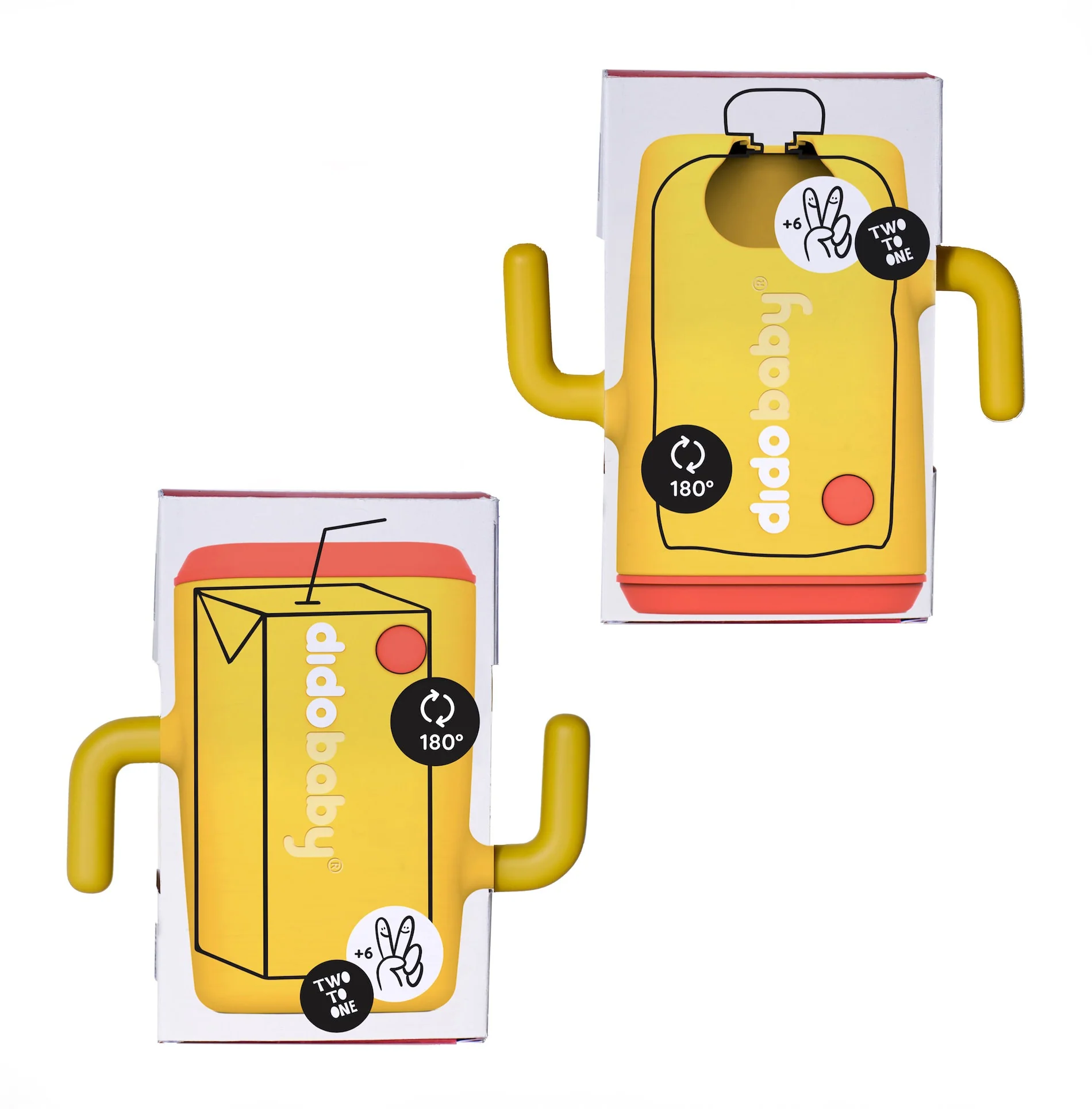 Soporte Anti Derrames para Pouches Didopoucher color Amarillo - Image 3