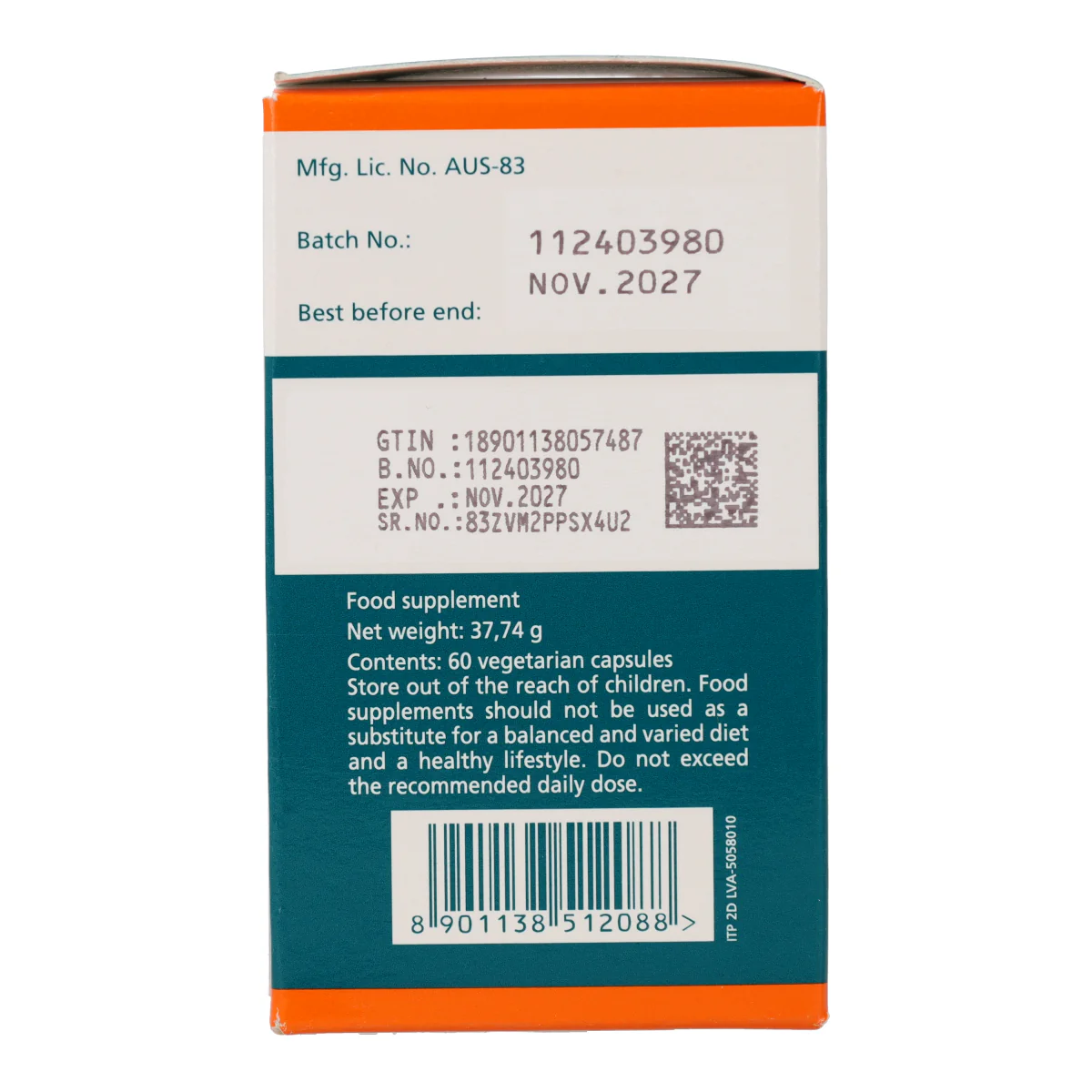 Suplemento Tentex Royal Himalaya 60 cápsulas - Image 5