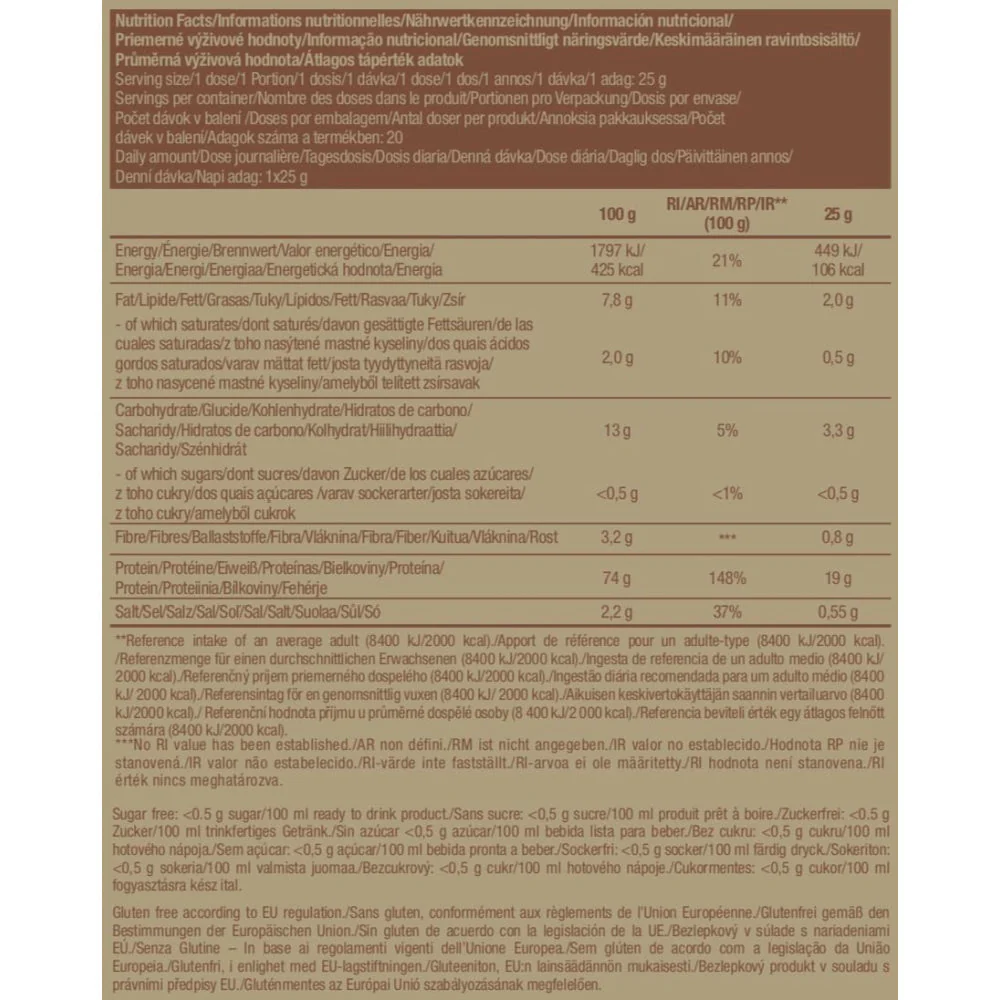 Vegan Protein 500 Gr Avellana - Image 2