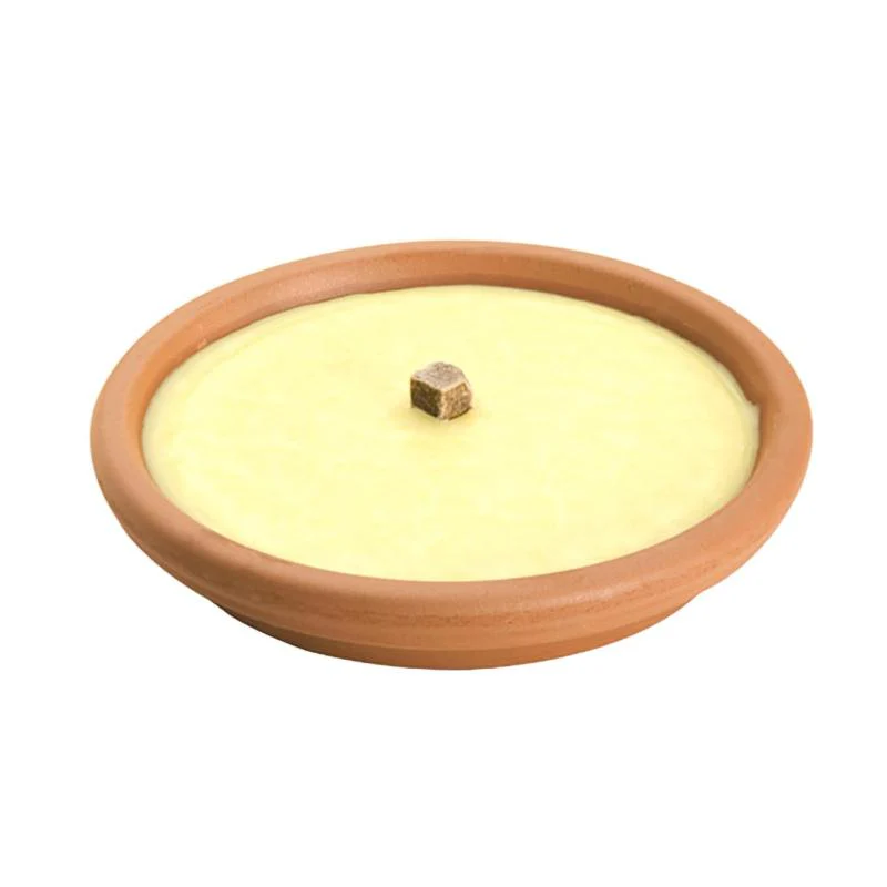 Vela Antimosquitos Citronela Recipiente Terracota 14 Cm. / 120 Gramos