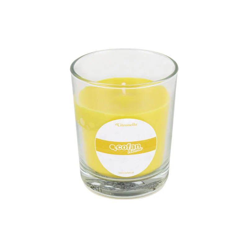 Vela Aromática De Citronela En Vaso Transparente 120 G Caja 6 Unid. - Image 2