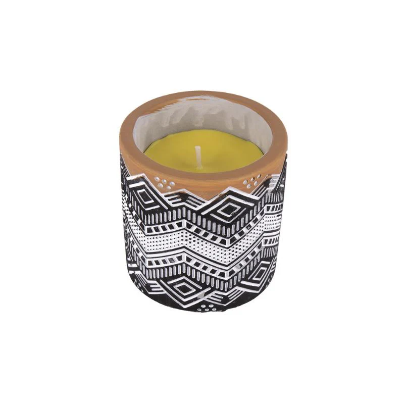 Vela Aromática De Citronela Maceta Decorada 170 G - Image 2