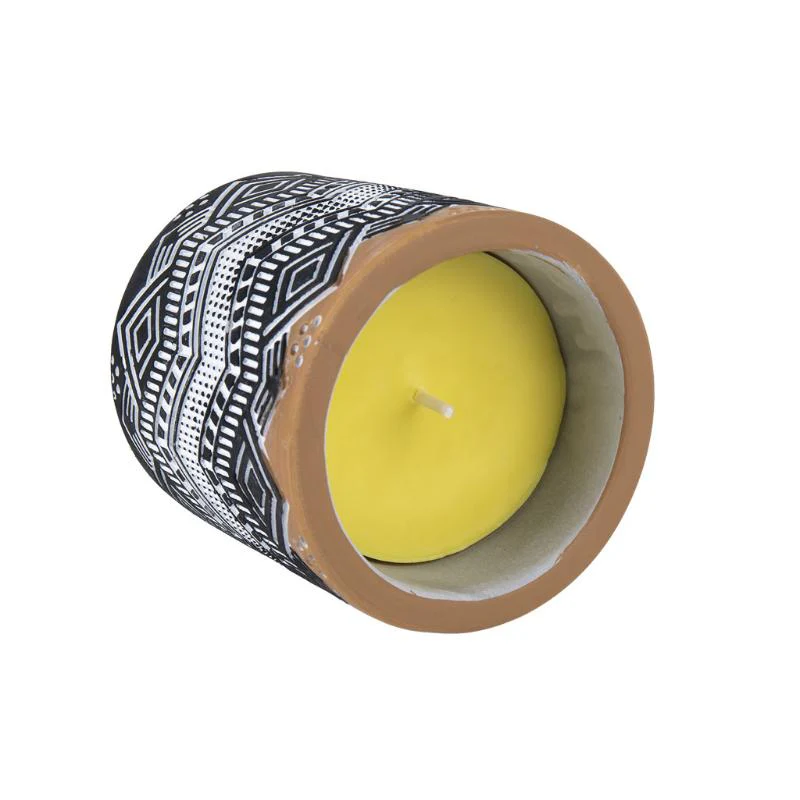 Vela Aromática De Citronela Maceta Decorada 170 G - Image 4