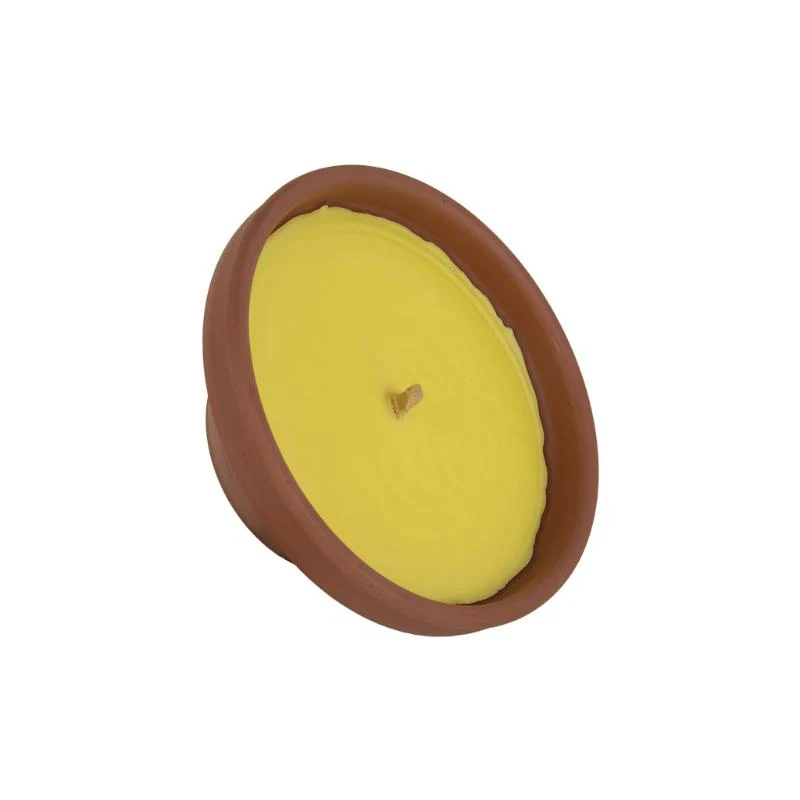 Vela Aromática De Citronela Recipiente Terracota 300 G Caja 6 Unid. - Image 2