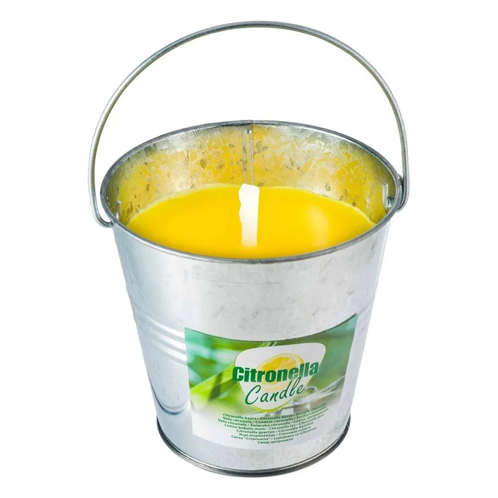 Vela Cubo Chapa Citronela 6 Cm
