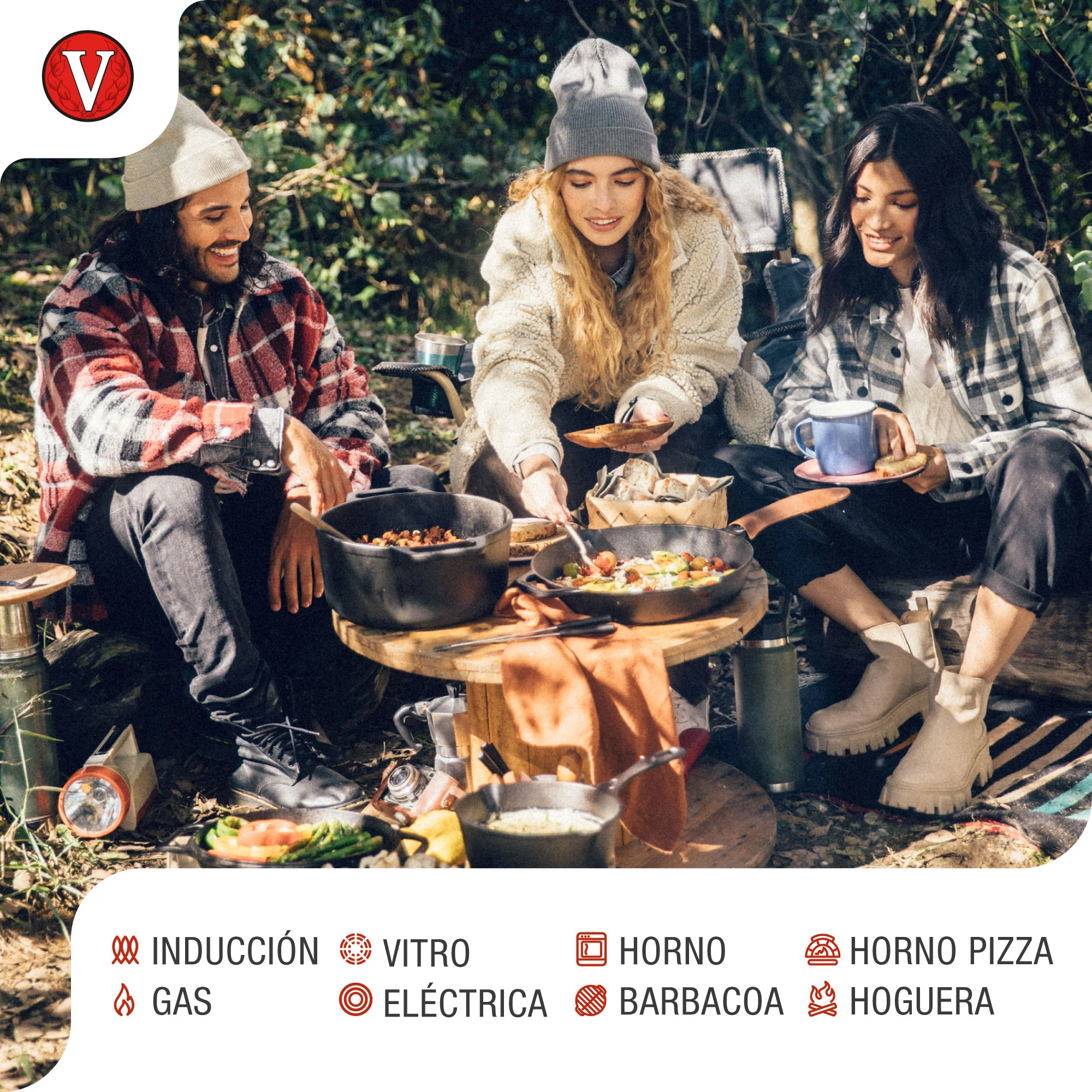 Victoria Cazo Cocina Inducción Hierro Fundido Esmaltado Salsero 0,4 L, Apto Barbacoa, Horno, Cast Iron, 34870, Negro - Image 4
