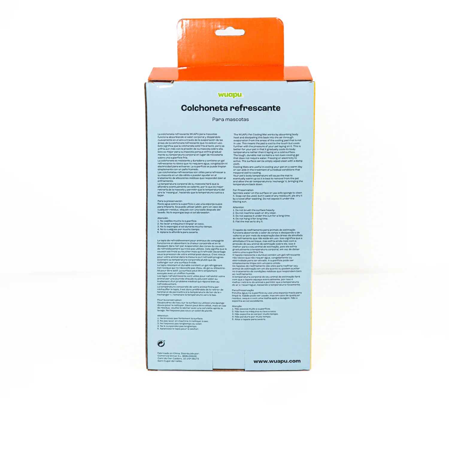Wuapu Colchon Gel Refresh L 90x50 Bahamas - Image 3