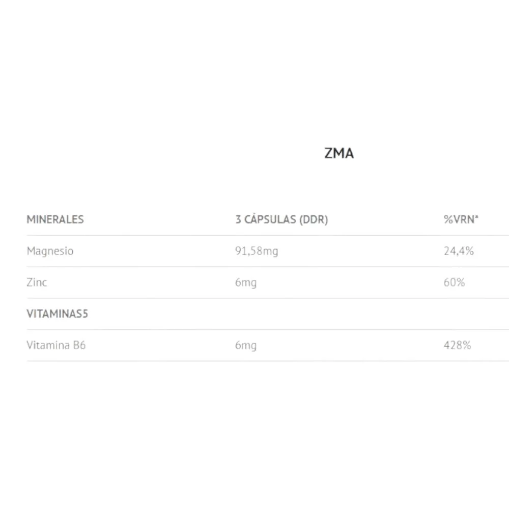 Zma Zinc · Magnesium 90 Caps - Image 2